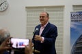 Ed Davey, Liberal Democrat MP for Kingston and Surbiton, speaking at the partyÃ¢â¬â¢s leadership